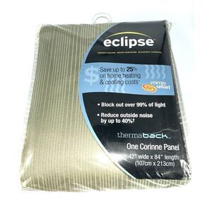 Eclipse Energy Smart Black Out‎ Curtain One Corinne Panel 42 X 84
